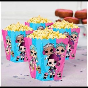 LOL popcorn boxes